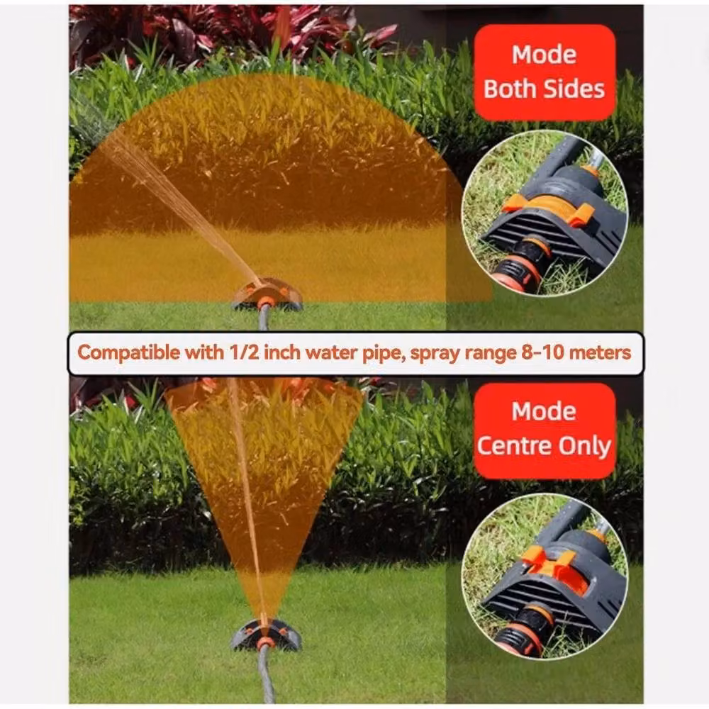Kelvenix Oscillating Sprinkler in Grey, Hozelock Compatible, 100g – 3