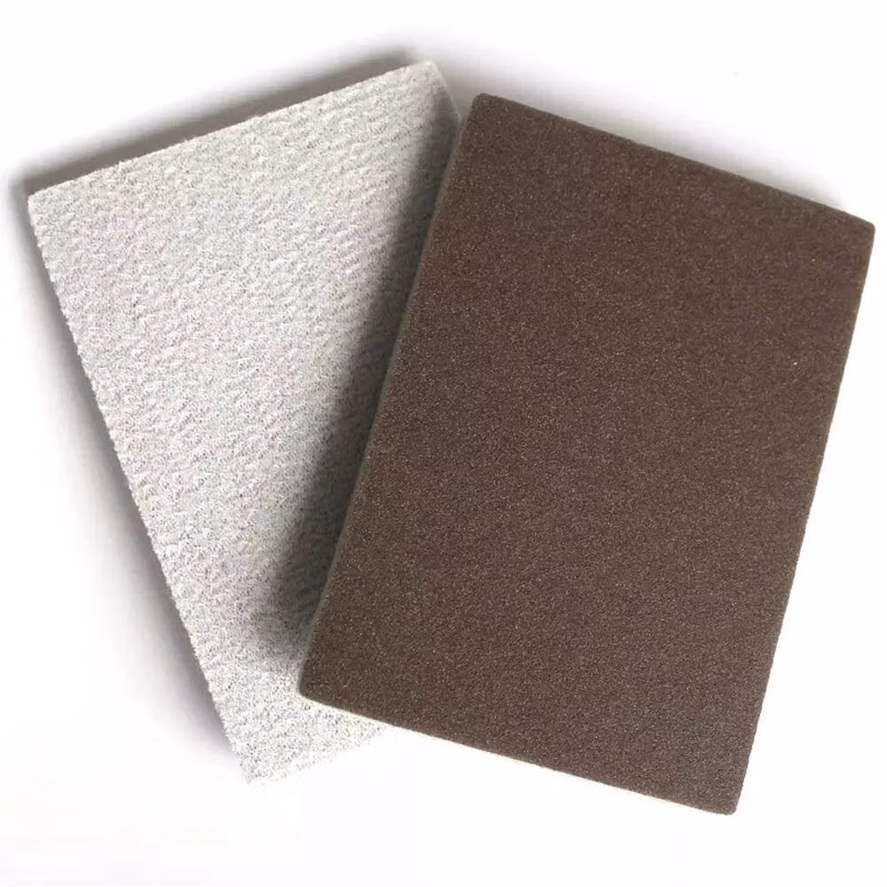 NESTLUNE 25-Piece Wet and Dry Sanding Sponge Block Foam Sandpaper Pads, Brown – 3