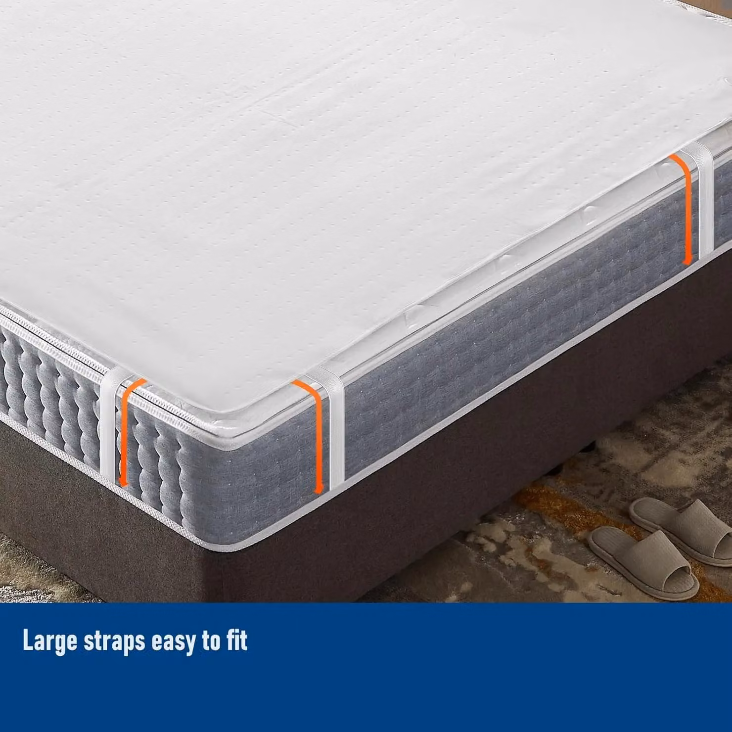 Alecome Electric Heated Single Underblanket in White with Dual Controls and Rapid Heat Up – 2