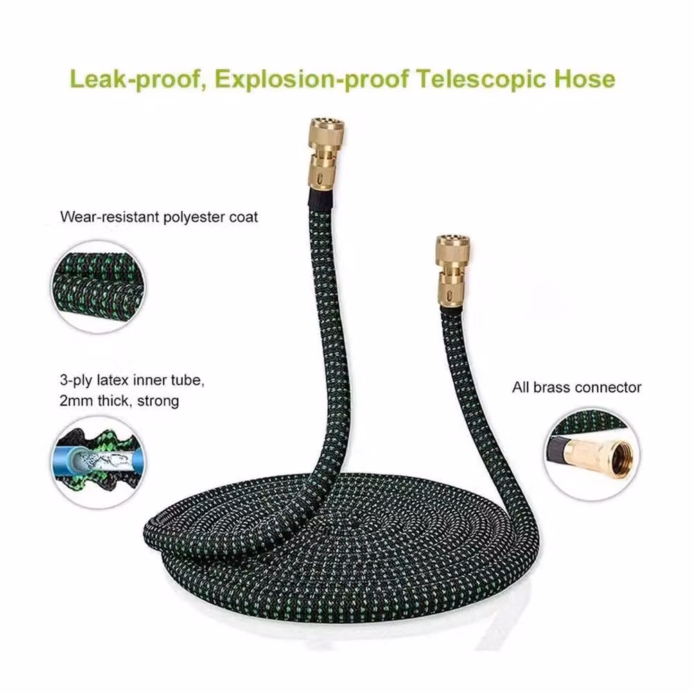 KORVIXA 50FT Flexible Expandable Garden Hose Pipe Set, Multicolour – 2