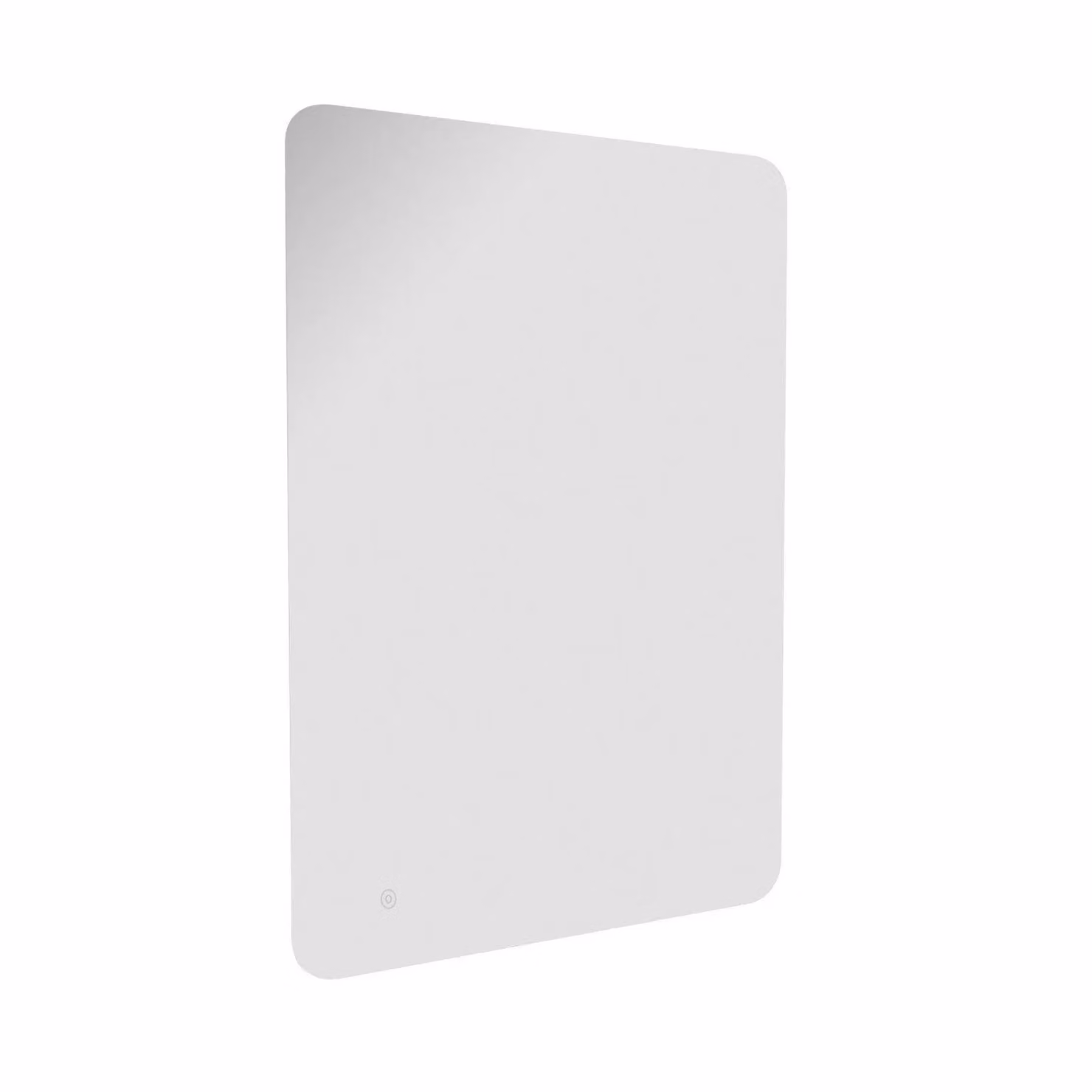 Nes Home Modern Rectangular LED Illuminated Bathroom Demister Mirror in Silver, W: 50.0 cm, H: 70.0 cm – 2