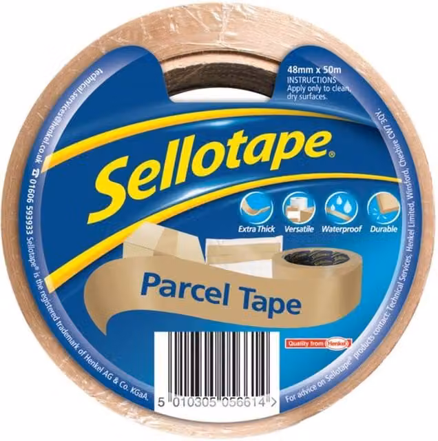 Sellotape Brown Packing Tape