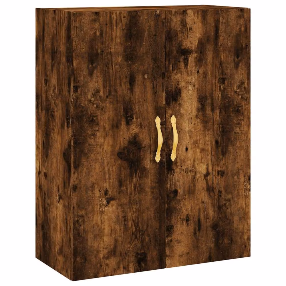 Berkfield Home Set of 2 Wall Mounted Cabinets in Smoked Oak Brown, W/D/H: 69.5 x 34 x 90 cm – 4