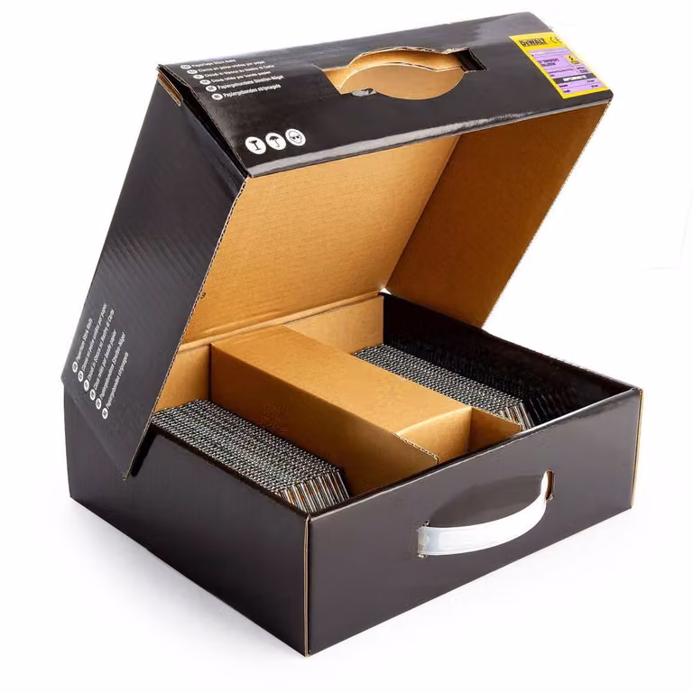 DeWalt Galvanised Round Ring Nails in Silver, 50mm x 2.8mm (Pack of 2200)