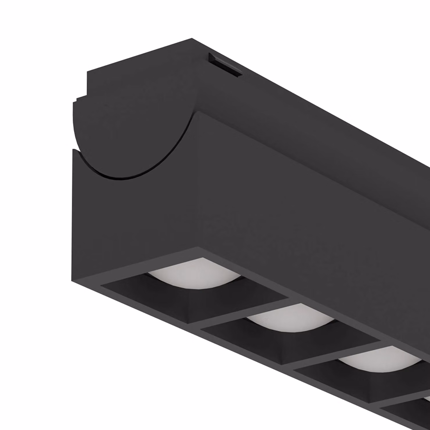 Eglo Track Plus Black LED Strip Light with Remote Control – 3
