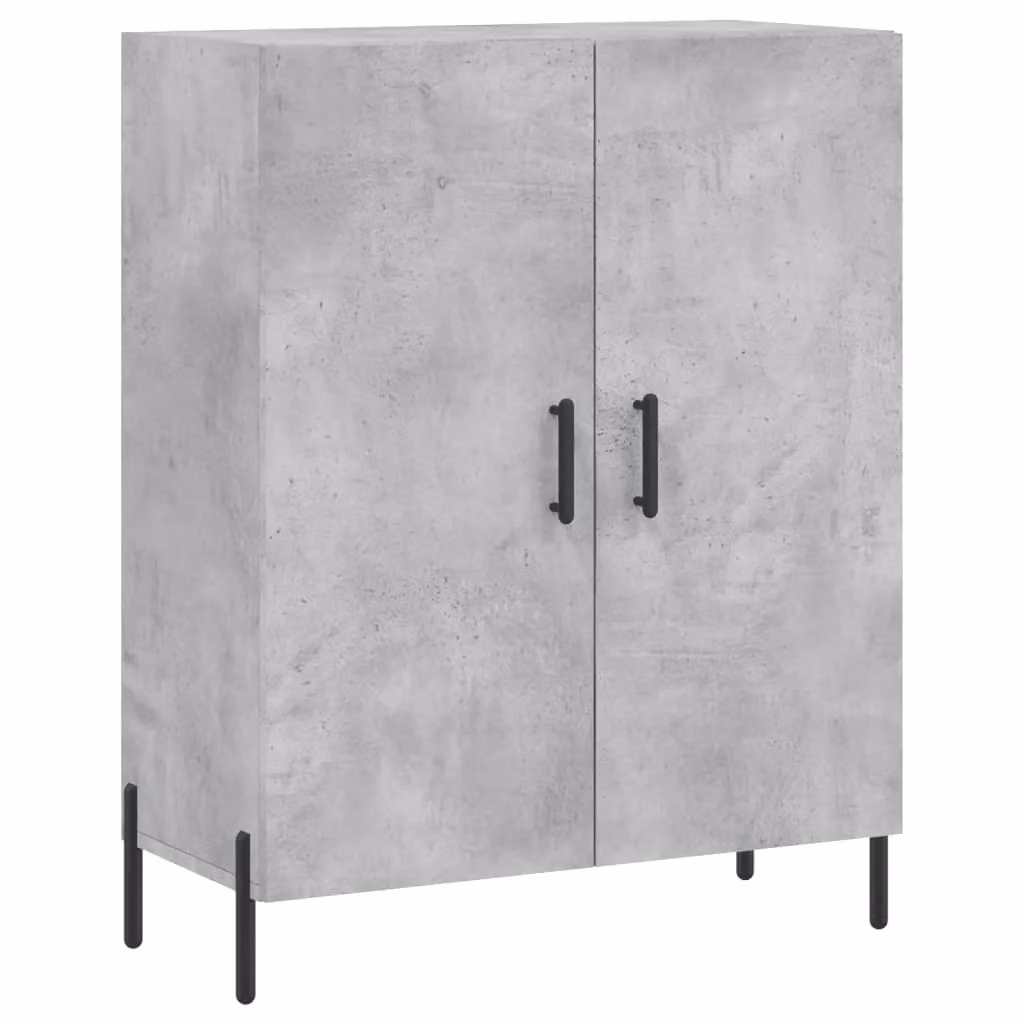 Berkfield Home Sideboard in Grey, W/D/H: 69.5 x 34 x 90 cm – 2