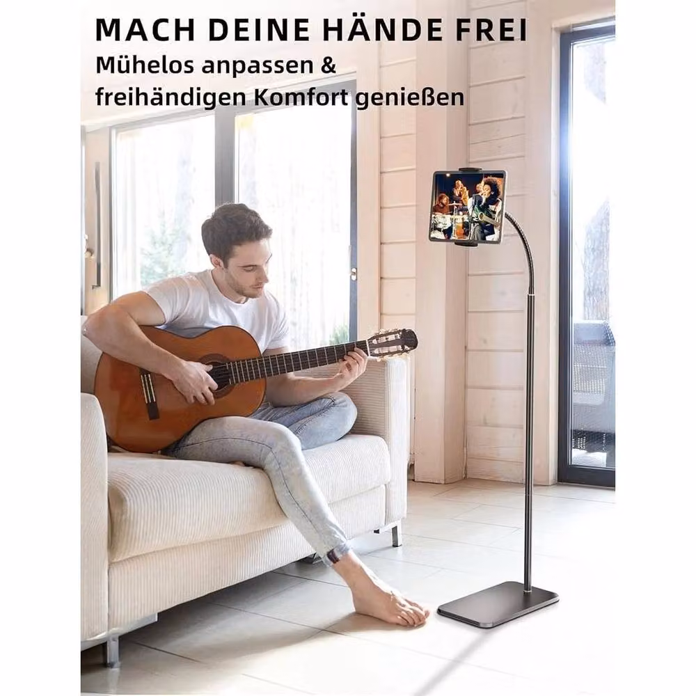 SPETLEK Tablet Floor Stand and Desk Stand in Black – 3