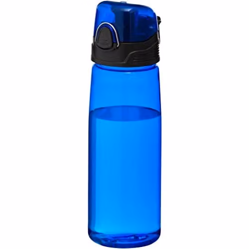 Bullet Capri Sports Bottle, 700ml, Transparent Blue, BPA-Free and Leakproof