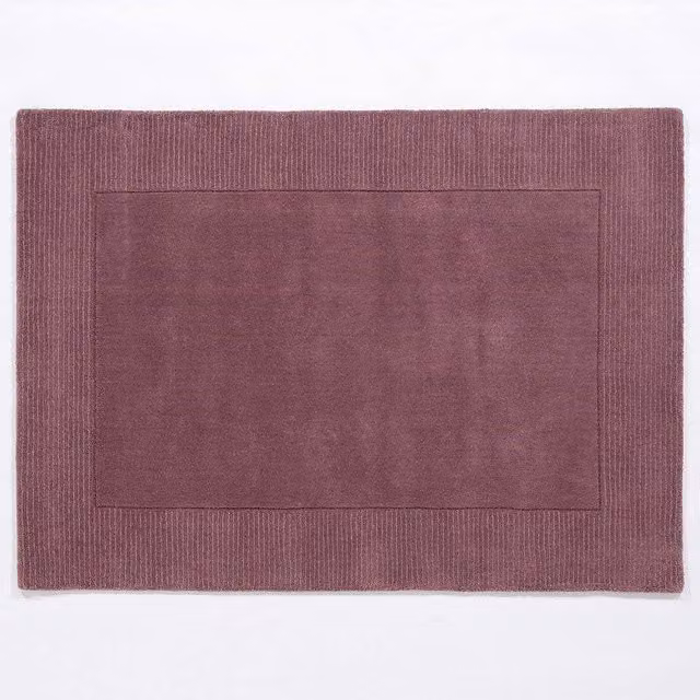 Esselle Esme Small Wool Rug in Pink, W: 80 cm, L: 150 cm – 1