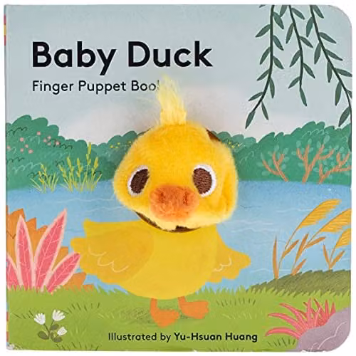 Chronicle Books Baby Duck Finger Puppet Board Book – 1