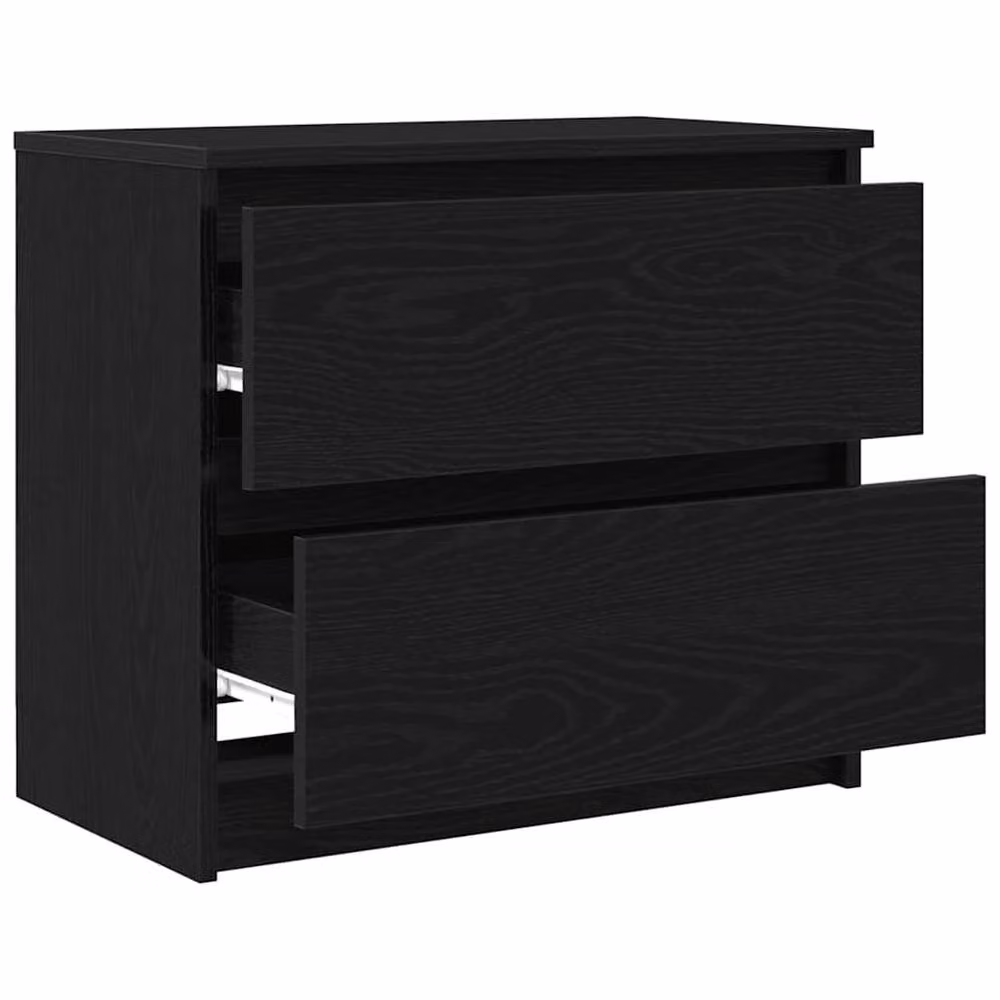 Berkfield Home Modern Black Matt TV Cabinet W/D/H: 60 x 35 x 54 cm – 4