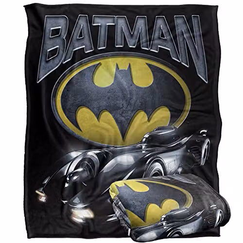 LOGOVISION The Flash (2023) Officially Licensed Super Soft Microfibre Fleece Throw Blanket, White, W/D: 152 x 127 cm – 1