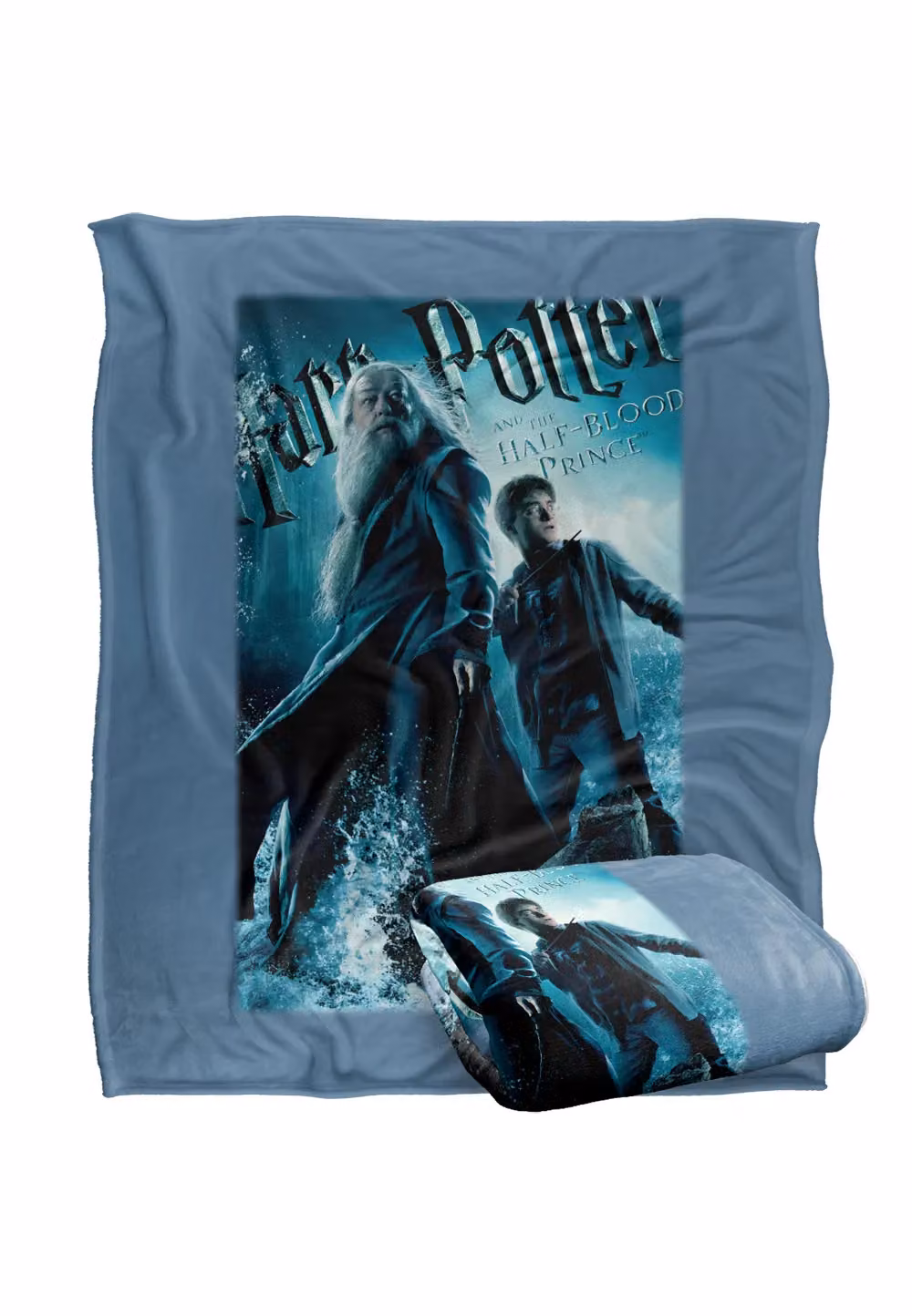 LOGOVISION Harry Potter Half Blood Prince Poster Super Soft Fleece Throw Blanket, White and Multicolour, W/D/H: 152 x 152 x 127 cm – 2