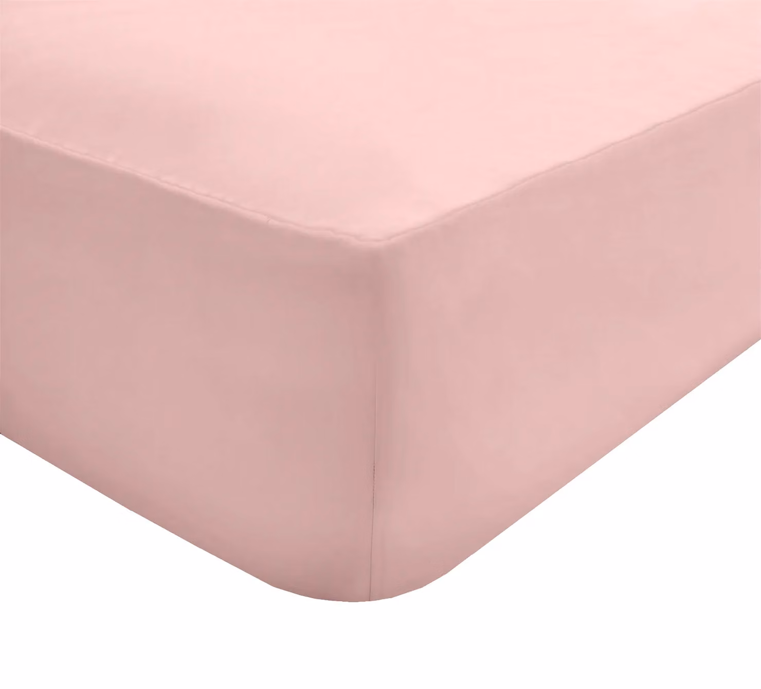Smart Living Pink Polycotton Super King Fitted Bedsheet, Non-Iron – 2