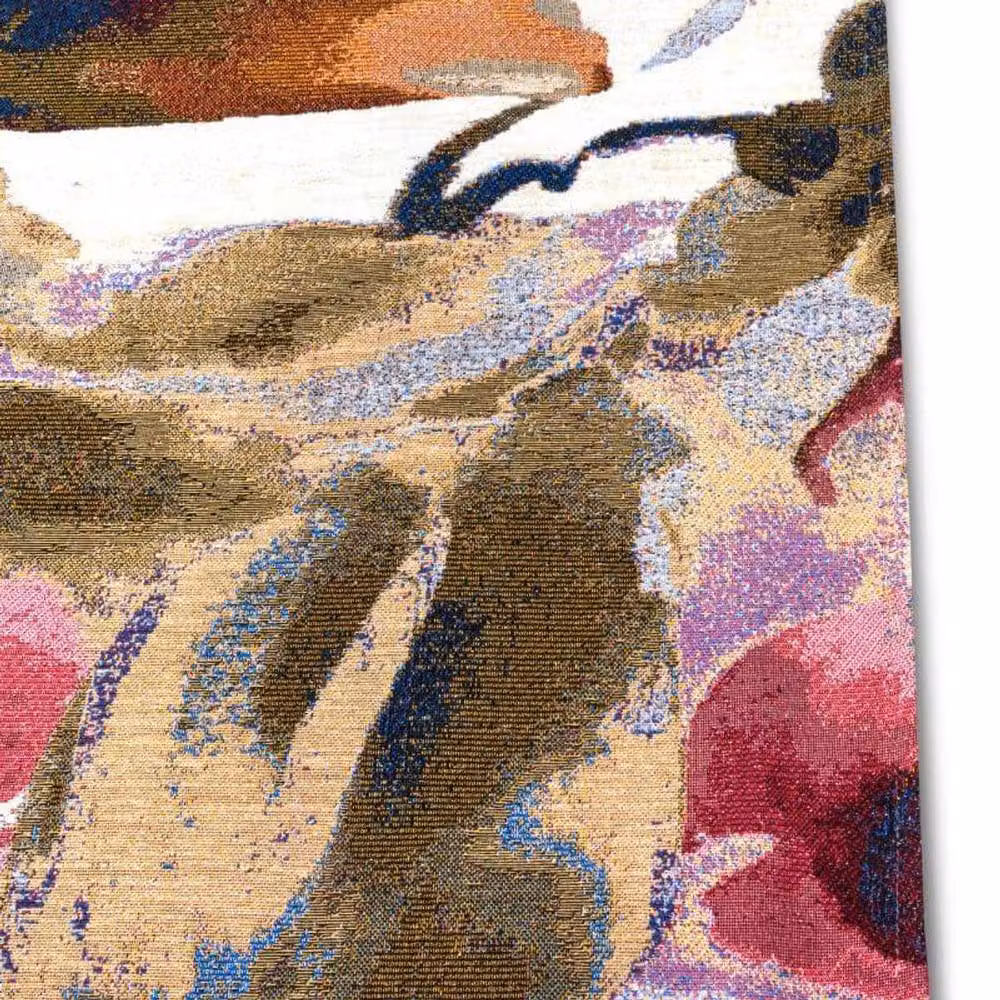 THE RUGS Gobelin Design Floral Flatweave Rug and Runner, Multicolour, W: 75 cm, L: 150 cm – 2