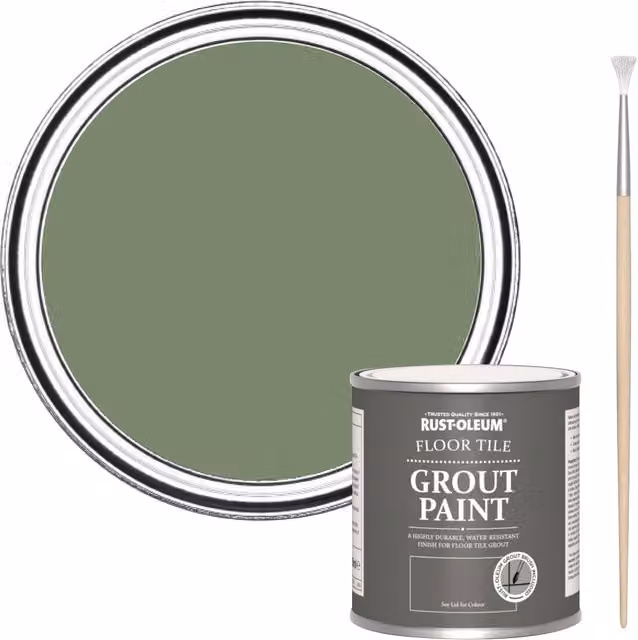 Rust-Oleum Floor Grout Paint in Green, 250 ml