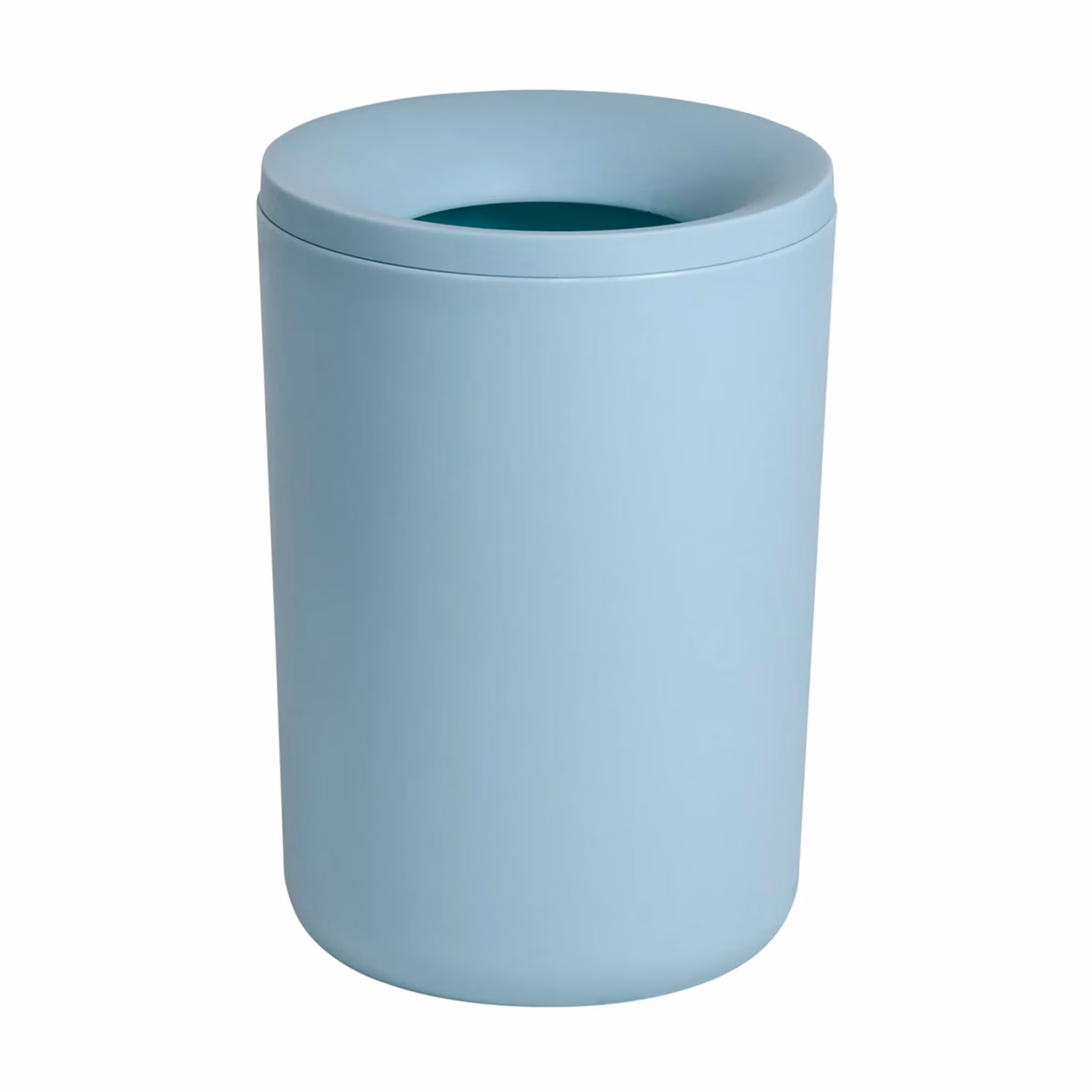 Showerdrape Blue Plastic Bathroom Waste Bin with Flip Lid, 3L – 2