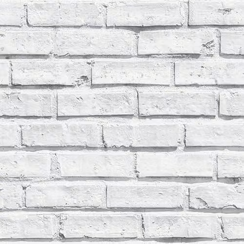 Arthouse White Brick Classic Paper Wallpaper, Width: 53 cm, Length: 10.05 m