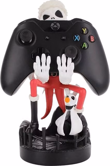 Cable Guys Jack Skellington in Santa Suit Controller and Phone Holder, Multicolour