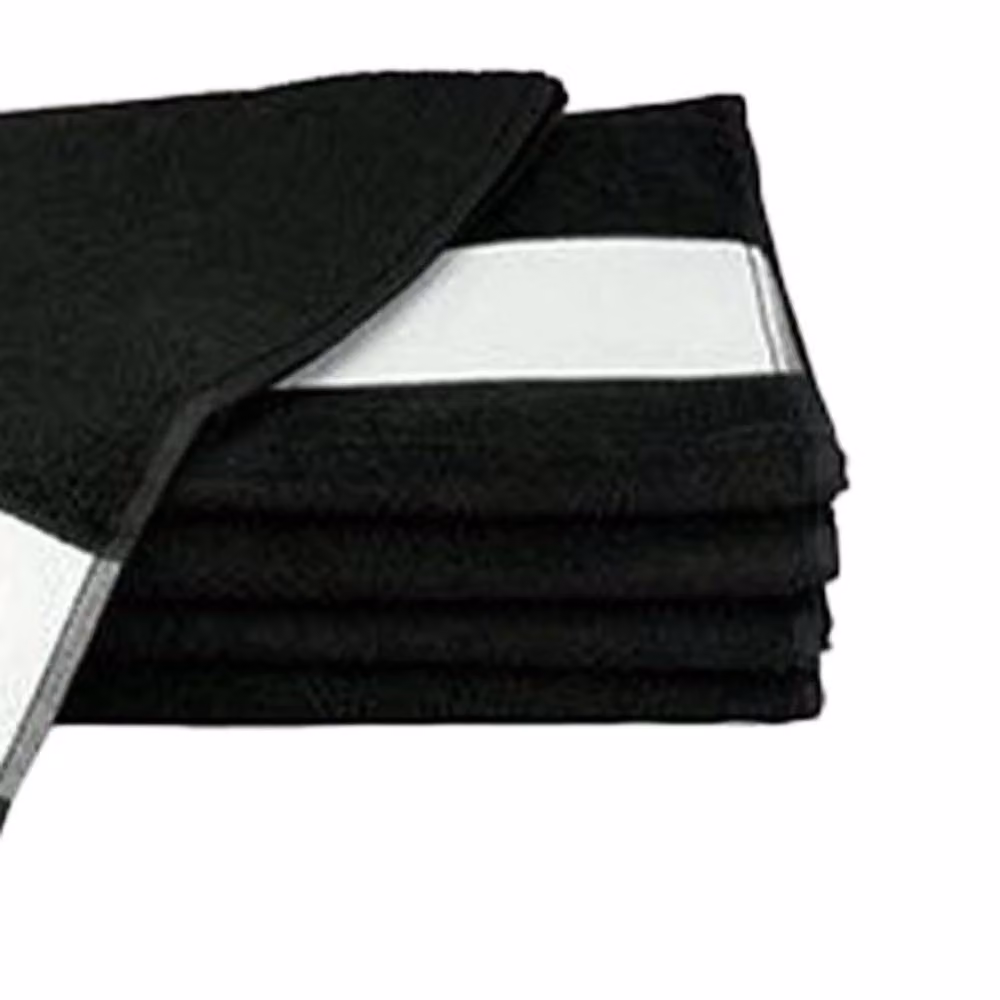 ARTG Subli-Me Sports Towel in Black, Cotton, W: 140 cm x H: 45 cm – 2