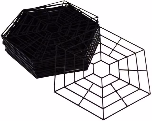 SPETLEK Fish Protector Net Cover, Black, Pack of 20 – 1