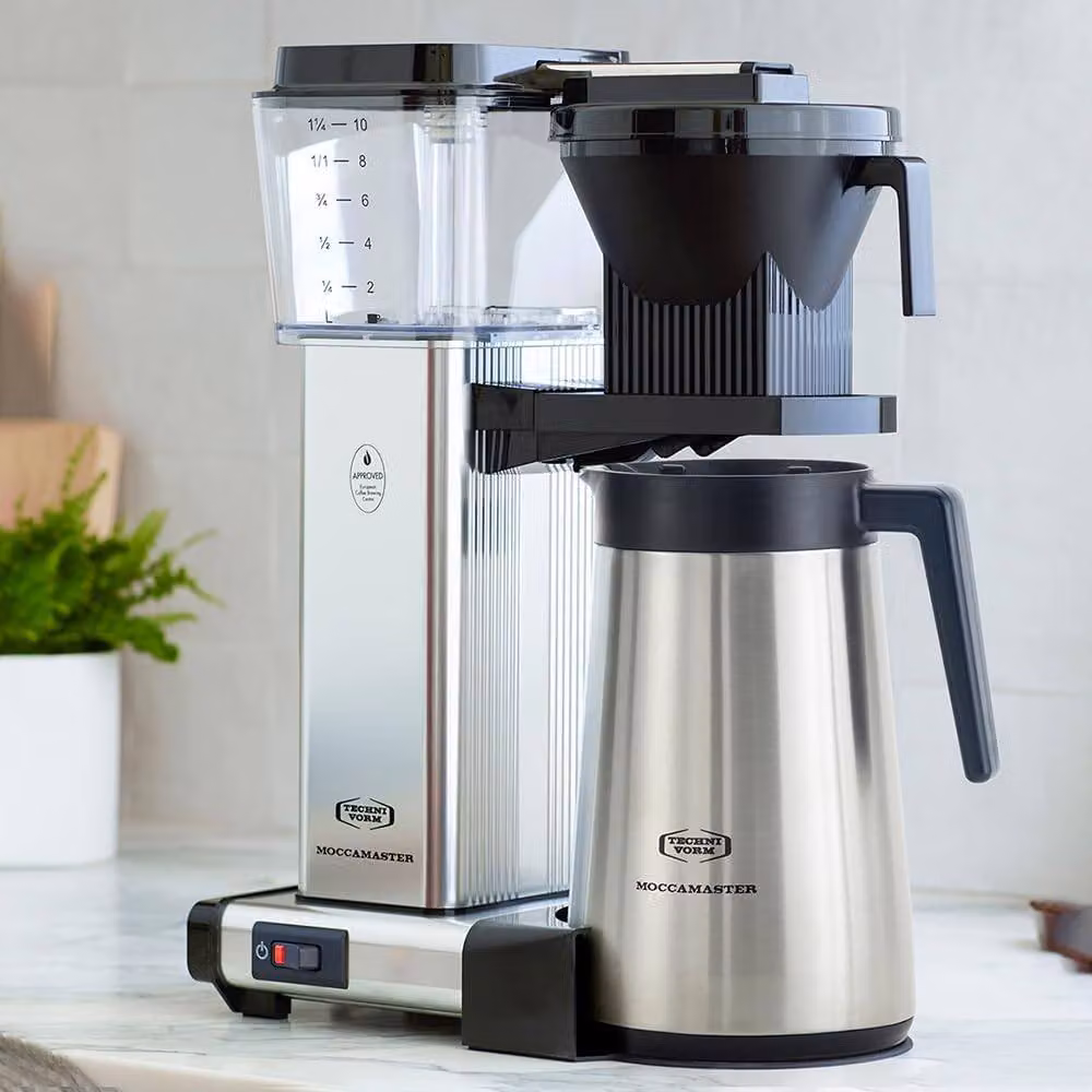 Moccamaster KBGT Filter Coffee Machine with Thermal Jug in Silver – 4