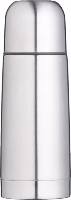 MasterClass Stainless Steel Vacuum Insulated Flask, 300ml, Grey