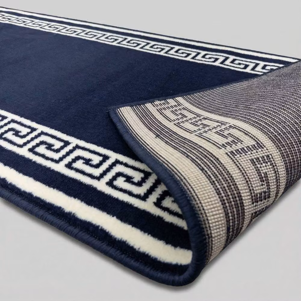 runrug Key Hallway Runner Rug, Blue, W/D/H: 100 x 330 x 0.9 cm – 7