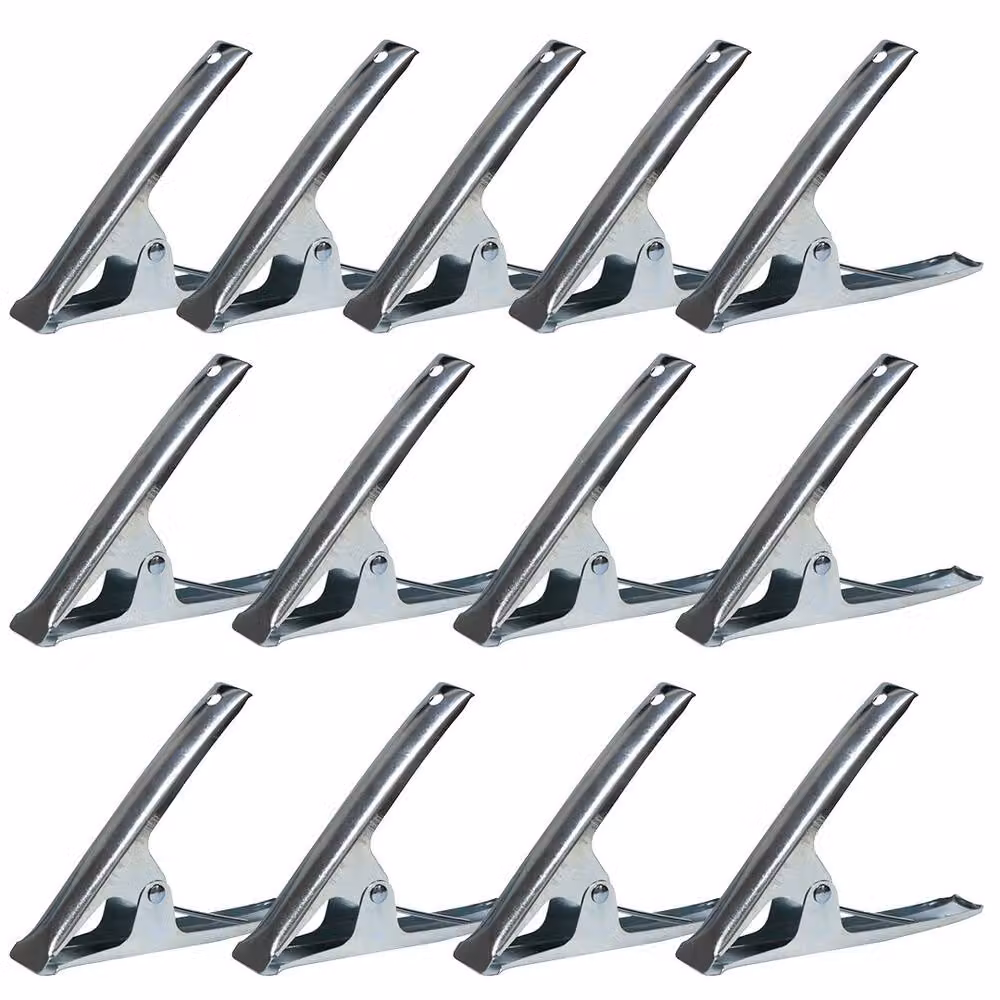 Ventryn Heavy Duty Spring Clamps in Silver – 2