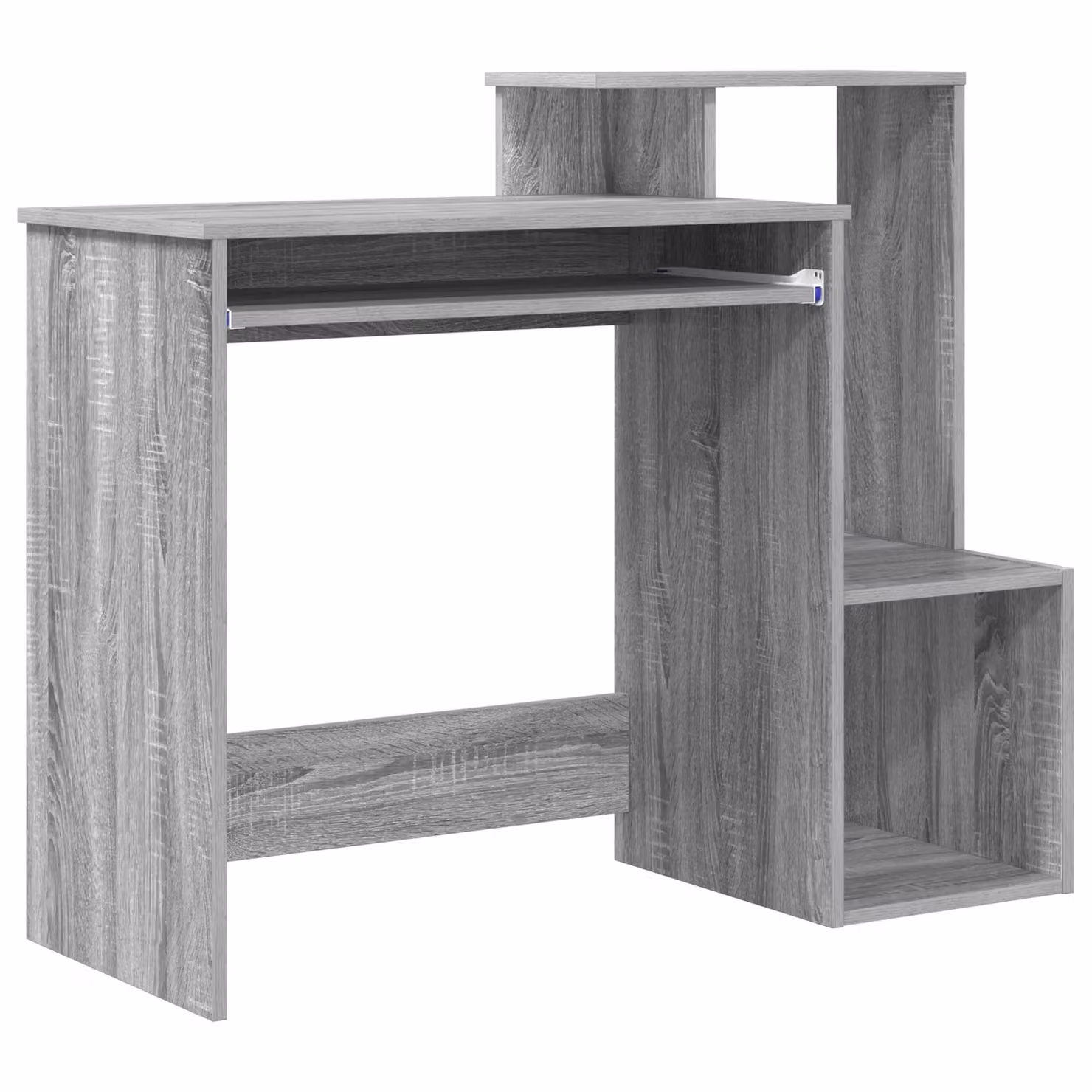 Berkfield Home Grey Computer Desk in Sonoma Engineered Wood – 2