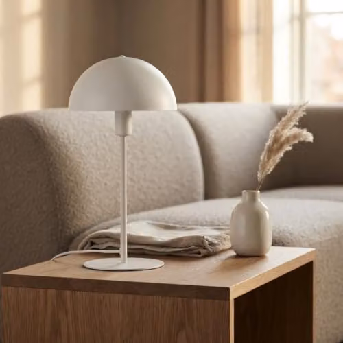 Nordlux Ellen White Metal Table Lamp with E14 Socket – 4