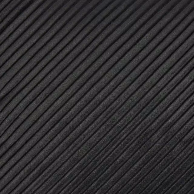 OHS Pleated Velvet Cushion Covers in Black