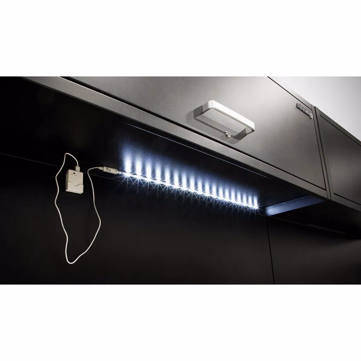 Loops RGB LED Strip Lighting Pack in Multicolour and White with Motion and Dusk Sensors, USB or Battery Powered – 2