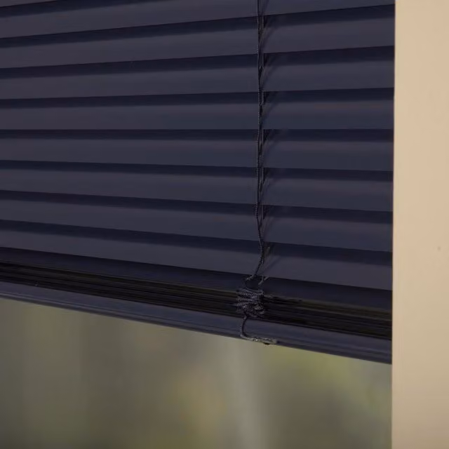 Premier Made To Measure 25mm Aluminium Venetian Blind in Navy Blue