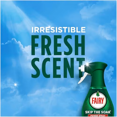 Fairy Skip the Soak Dish Power Spray Green Fresh 720 ml – 6