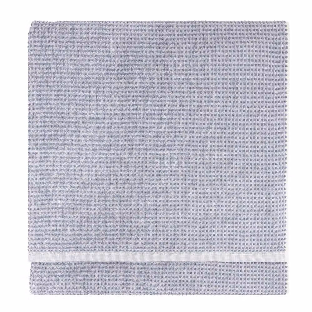 Riva Home Yard Hebden Waffle Pique 100% Cotton Towel in Blue, W: 100 cm, L: 180 cm – 2