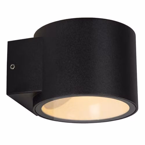 Lucide Oxford Modern Up and Down Outdoor Wall Light, Black, IP54, G9 – 3