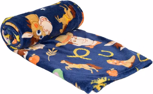 Toy Story My Type of Friends Navy Blue Fluffy Fleece Throw for Children