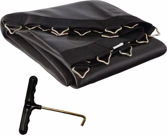 AREBOS Black Trampoline Jumping Mat, Diameter: 430 cm