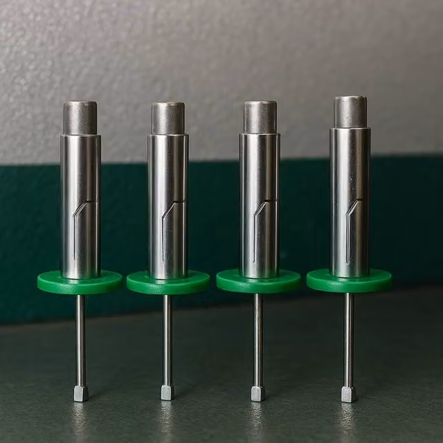 NESTLUNE Tyre Tread Depth Gauges, 4 Pack, Green, W: 1000 mm, D: 400 mm