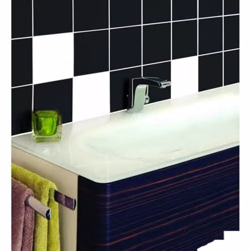 Ronseal One Coat Tile Paint Black Gloss 750ml – 3