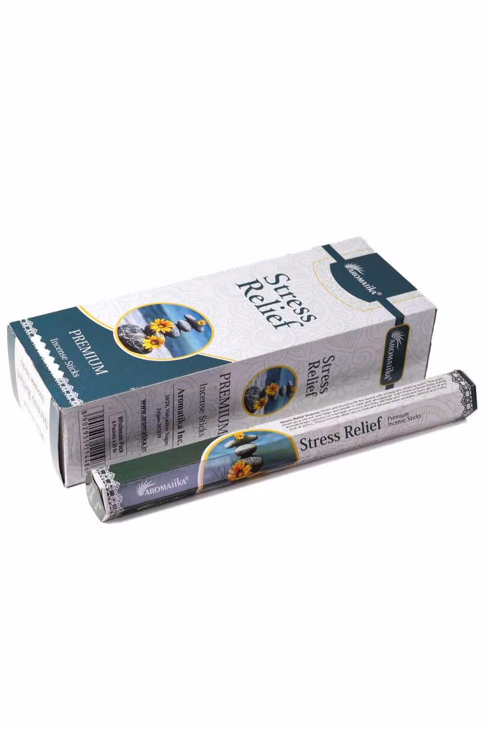 KDMD Aromatika Hexagonal Charcoal-Free Incense Sticks for Stress Relief and Relaxation in Brown – 2