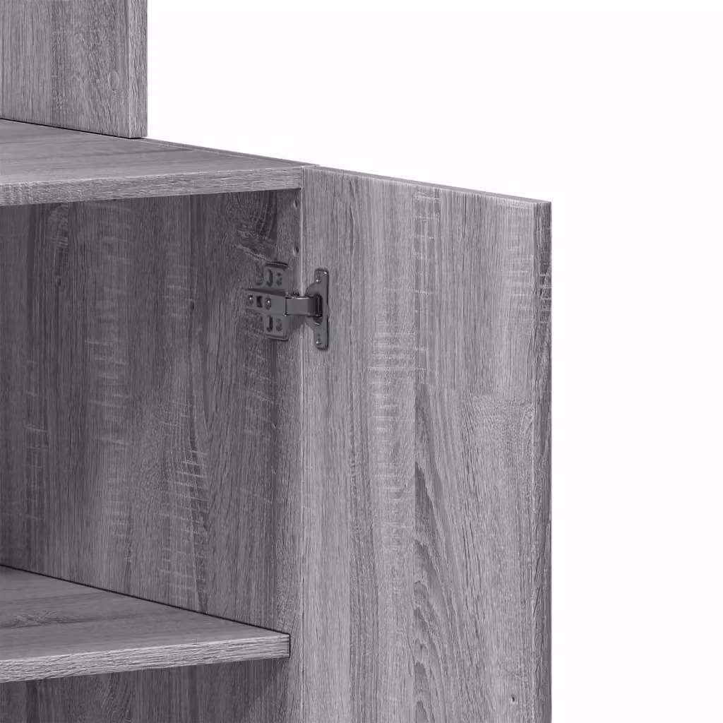 Berkfield Home Sonoma Grey Kitchen Tall Cabinet W/D/H: 60 x 50 x 180 cm – 2