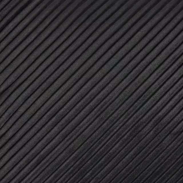 OHS Pleated Velvet Cushion Covers in Black