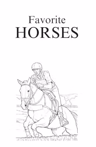 Dover Big Book of Horses to Colour Paper Coloring Book