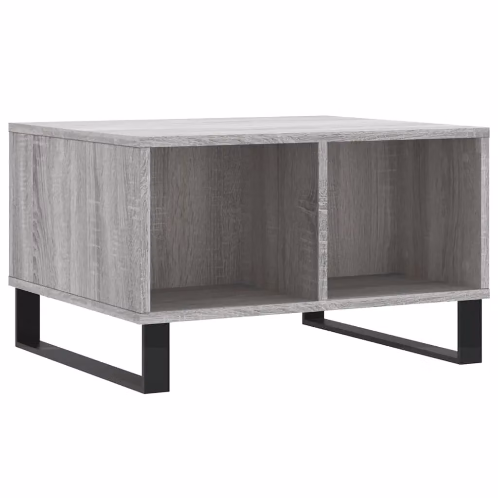 Berkfield Home Grey Sonoma Coffee Table, W: 60 cm, D: 50 cm, H: 36.5 cm – 2