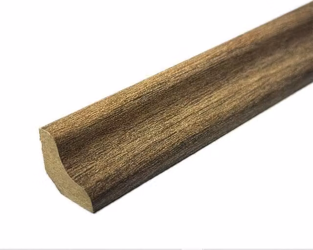 Vinyl Flooring UK Scotia Beading Port Oak Waterproof Moulding, Brown, Pack of 10 – 1