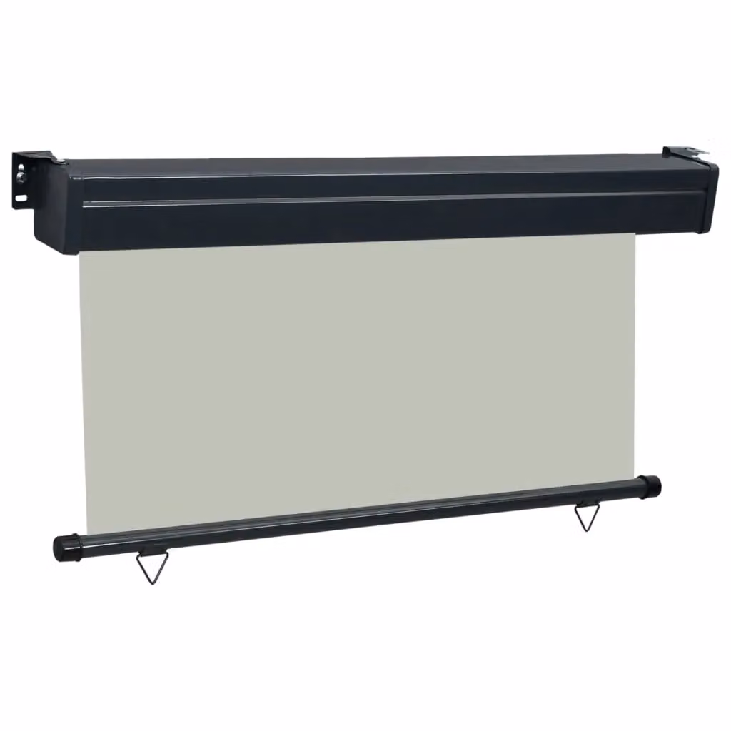Berkfield Home Balcony Side Awning in Grey, W/H: 140 x 250 cm – 2