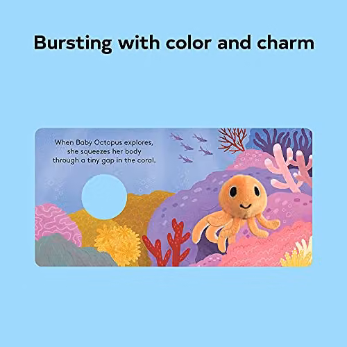 Chronicle Books Baby Octopus Finger Puppet Book – 2