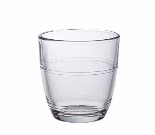 Duralex Gigogne Transparent Glass Tumblers, 160 ml, Pack of 6